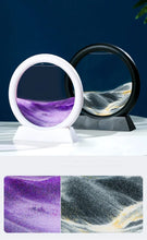 5inch Moving Sand Art Picture Round Glass 3D Deep Sandscape In Motion Display Flowing Sand Painting Home Desktops Decorations